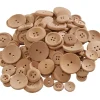VBS XXL Knöpfe|Scrapbooking>VBS Holzknöpfe "Größen-Mix", 100 g