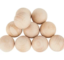 Kinder VBS Holz|Holz, Mdf & Pappmaché>Holzkugeln ohne Bohrung "Ø 20 mm"