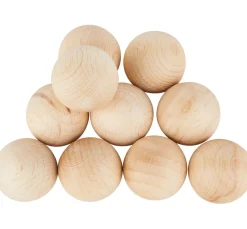 Kinder VBS Holz|Holz, Mdf & Pappmaché>Holzkugeln ohne Bohrung "Ø 25 mm"