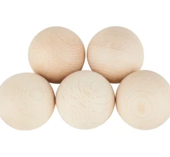Kinder VBS Holz|Holz, Mdf & Pappmaché>Holzkugeln ohne Bohrung "Ø 40 mm"