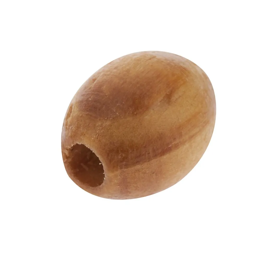 Kinder VBS XXL Perlen|Holzperlen>VBS Holzoliven mit Naturmaserung, 100 g