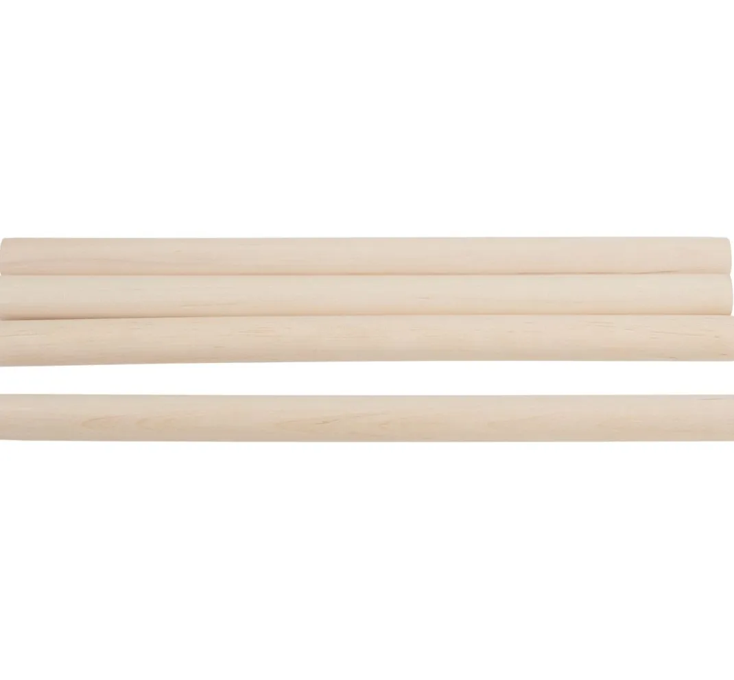 VBS Laubsägen|Holz, Mdf & Pappmaché>Holz-Rundstäbe, 30 cm