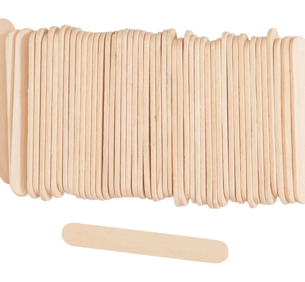 VBS XXL Holz, Mdf & Pappmaché>VBS Holzstäbchen "Birke", 50 Stück