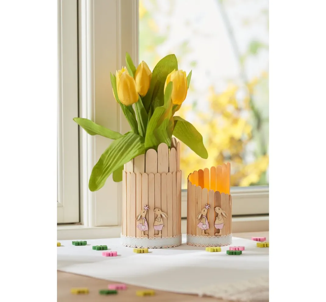 VBS Pouring|Mosaik Basteln>Holzstäbchen "Natur"