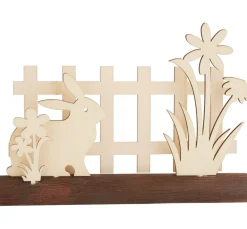 VBS Holz, Mdf & Pappmaché>Holz-Steckmotiv auf Baumstamm