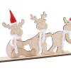 VBS Holz, Mdf & Pappmaché>Holz.-Steckmotiv "Elchtrio mit Mütze und Schal"