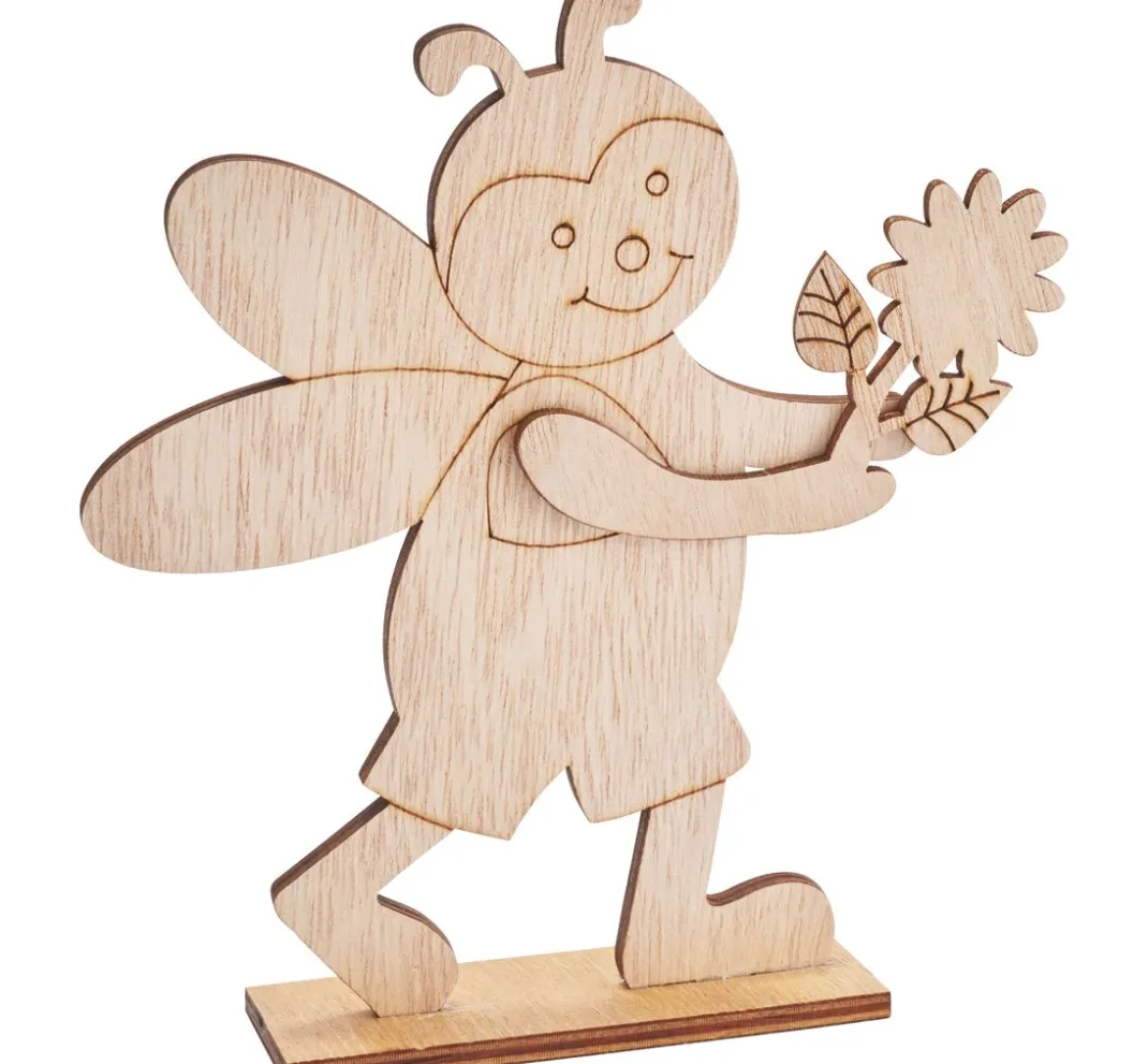 VBS Holz, Mdf & Pappmaché>Holzsteckmotiv "Frühlingsbote"