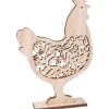 VBS Holz, Mdf & Pappmaché>Holz-Steckmotiv Huhn