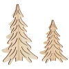VBS Holz, Mdf & Pappmaché>Holz-Steckmotiv "Tannen", 2er-Set