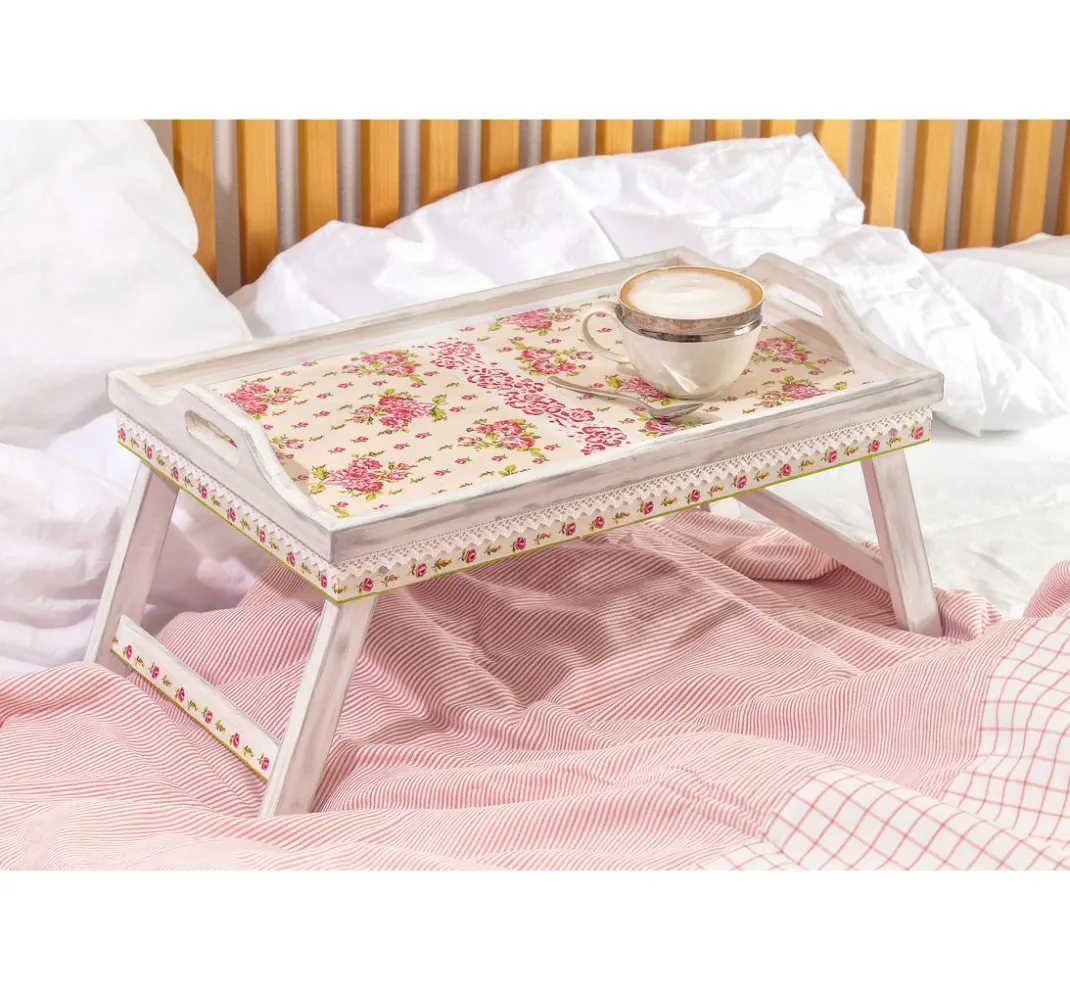 VBS Serviettentechnik|Decoupage>Holz-Stehtablett