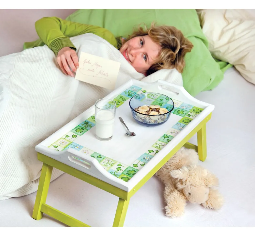 VBS Serviettentechnik|Decoupage>Holz-Stehtablett
