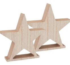 Kinder VBS Holz|Decoupage>Holz-Sterne