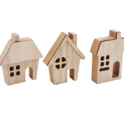 VBS Serviettentechnik|Holz, Mdf & Pappmaché>Häuser-Silhouetten "Mini"