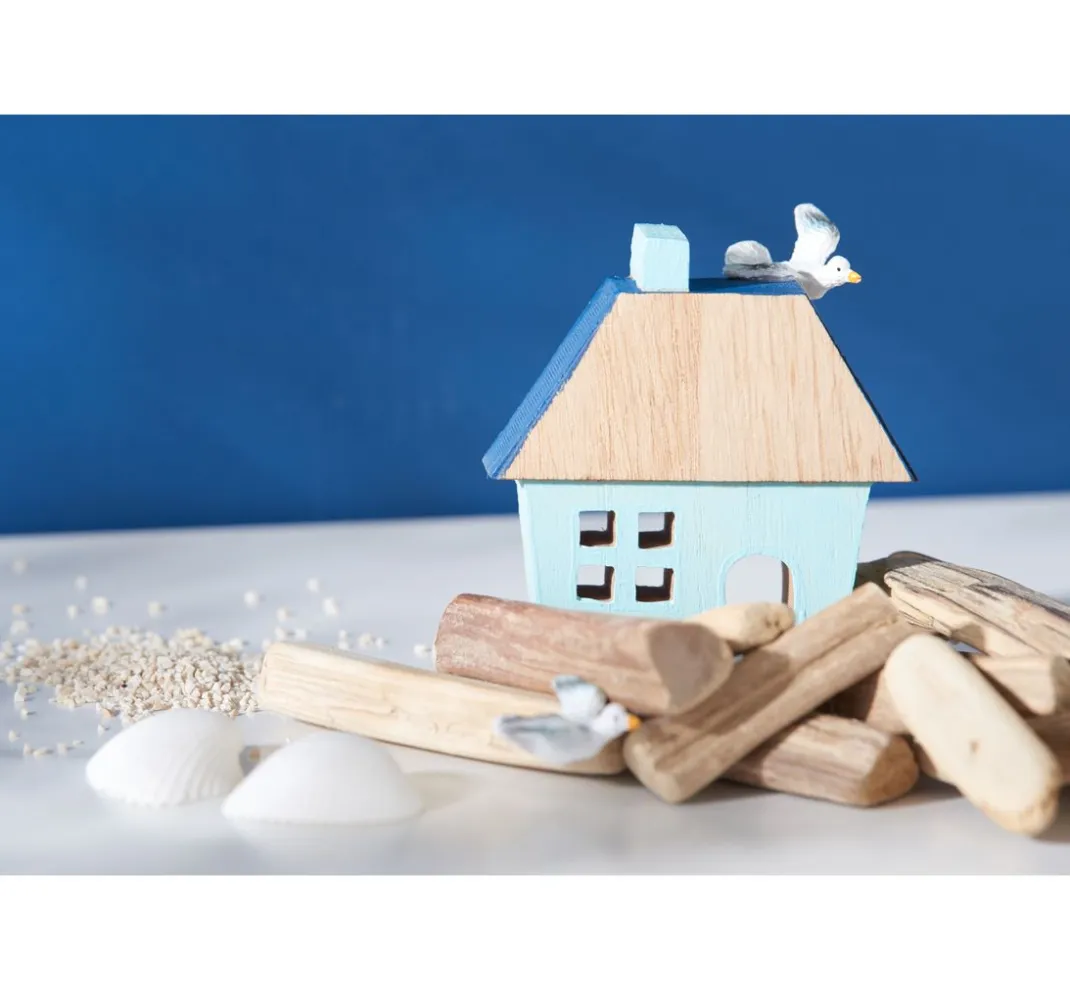 VBS Serviettentechnik|Holz, Mdf & Pappmaché>Häuser-Silhouetten "Mini"