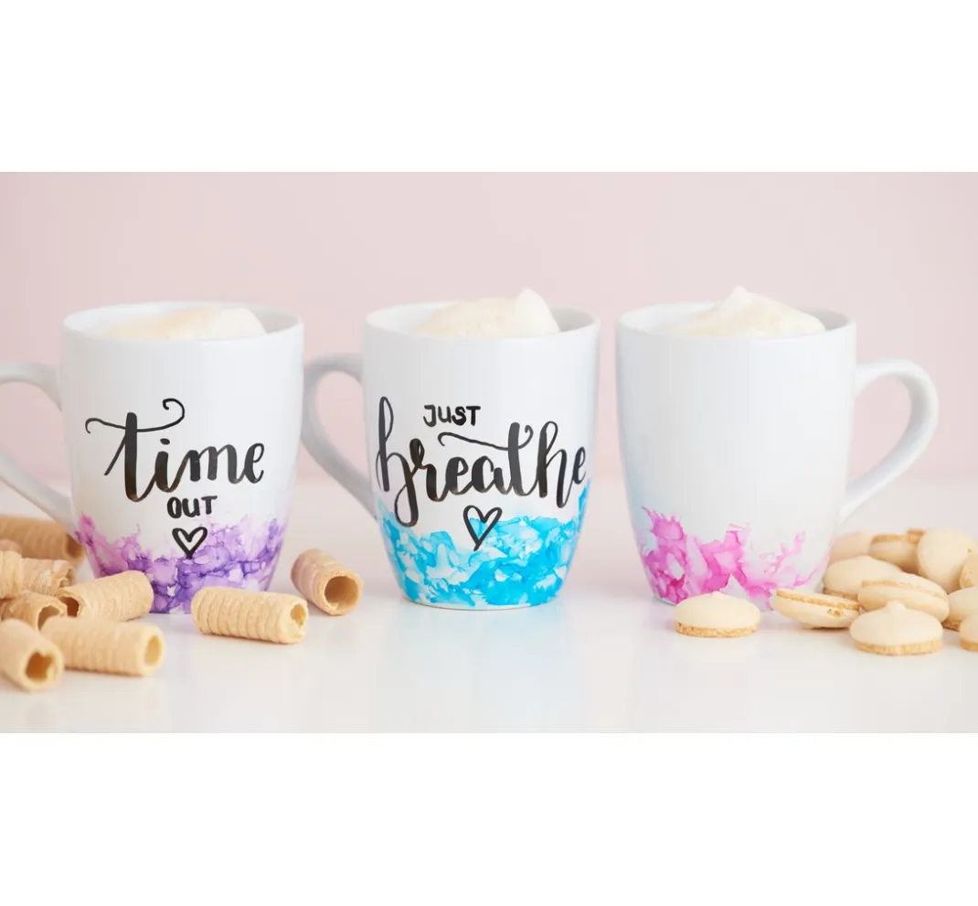 VBS XXL Glas- & Porzellanmalerei|Glas & Porzellan>VBS Kaffeebecher "Bauchig", 12 Stück