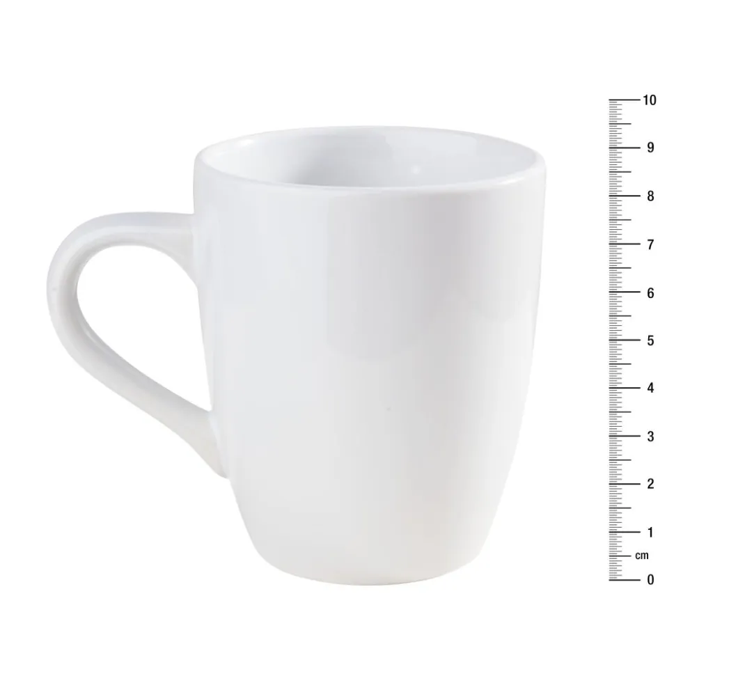 VBS XXL Glas- & Porzellanmalerei|Glas & Porzellan>VBS Kaffeebecher "Bauchig", 12 Stück