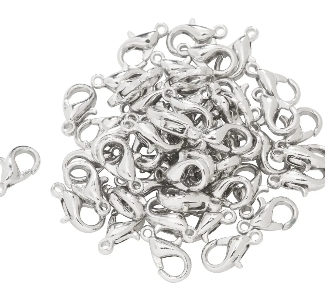 VBS XXL Karabiner>VBS Karabinerverschlüsse "10 mm", 50 Stück