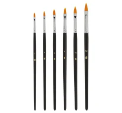 VBS Pinsel|Pinsel, Schwämme & Spachtel>Katzenzungenpinsel "BASIC", 6er-Set