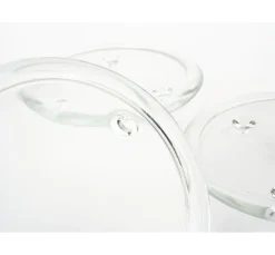 VBS Kerzen Gestalten|Glasgravur>Kerzen Glasuntersetzer, 3 Stück, Ø 13 cm