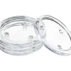 VBS Glasgravur|Kerzen Gestalten>Kerzen Glasuntersetzer, 5 Stück, Ø 10 cm