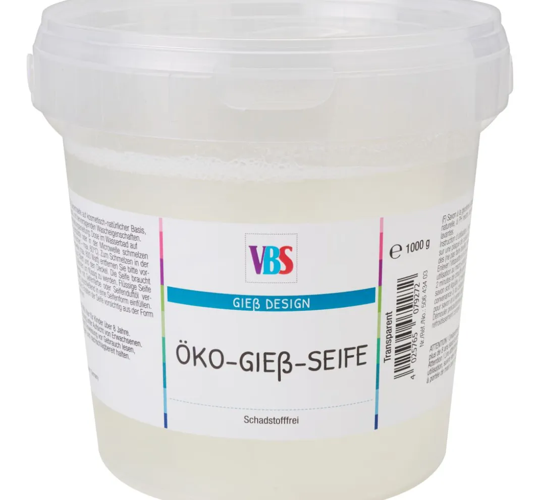 VBS Seifen-Design>Öko-Gießseife, Transparent