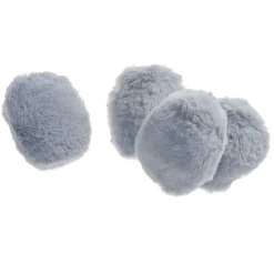 Kinder VBS Pompons|Dekofiguren & -Objekte>Kunstfell-Kugel "Oval Klein"