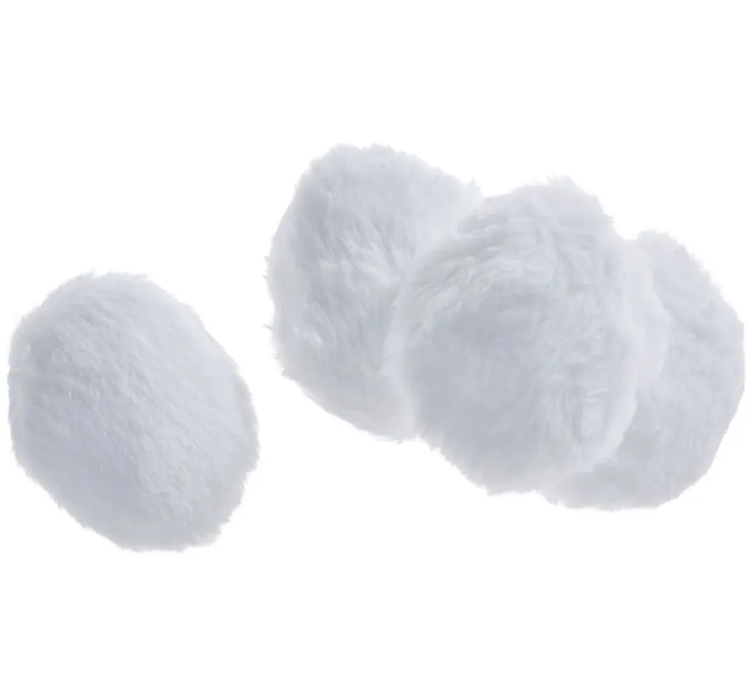 Kinder VBS Pompons|Dekofiguren & -Objekte>Kunstfell-Kugel "Oval Klein"