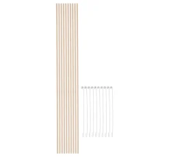 Kinder VBS XXL Papier|Laterne Basteln>VBS Laternenstäbe mit Spiraldraht, 10 Stück