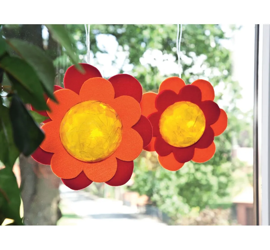 VBS Lichterketten>LED-Lichterkette mit Schalter, Kreisschaltung, 10 LEDs
