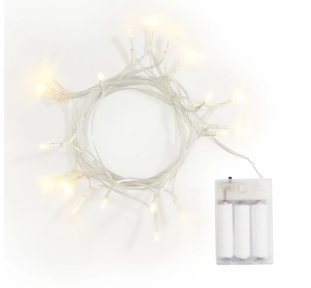 VBS XXL Lichterketten>VBS LED-Lichterketten "20 LEDs", 10 Stück