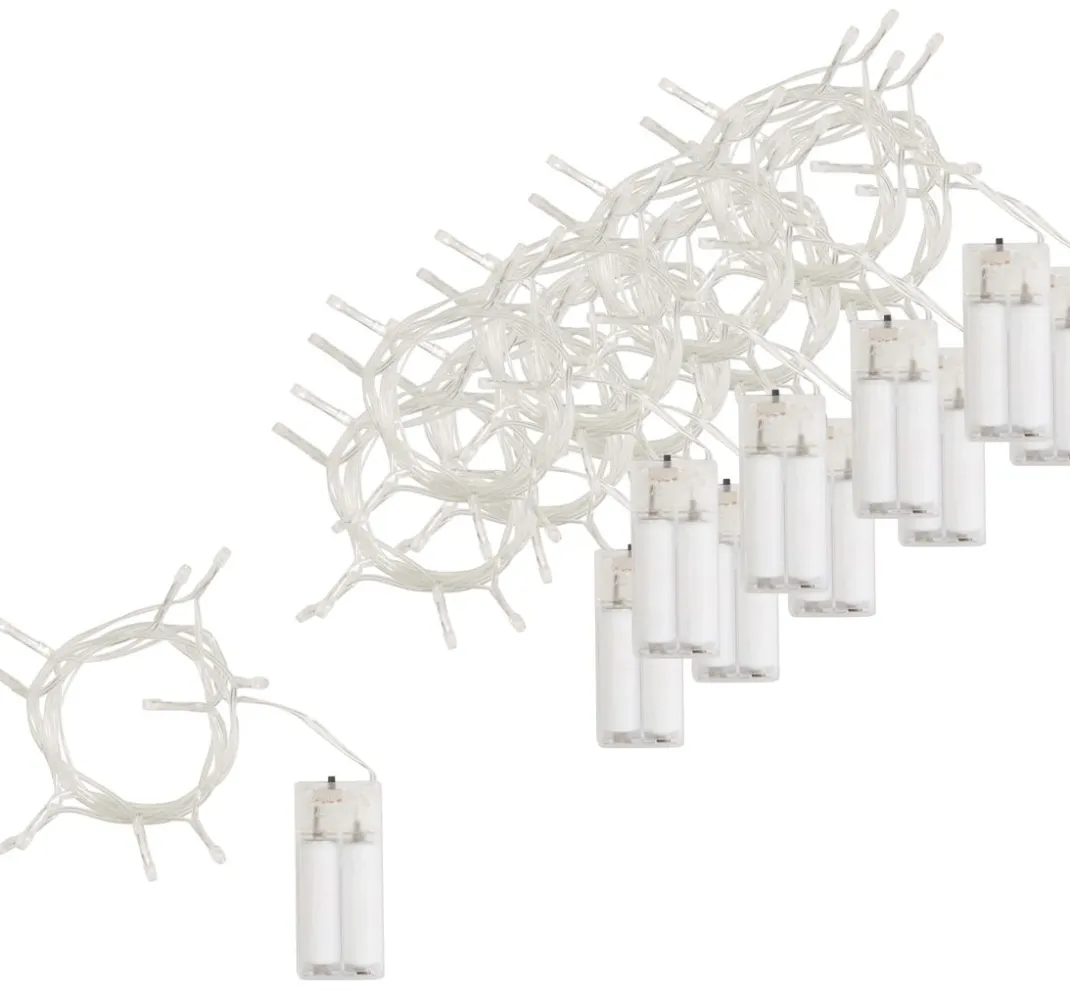 VBS XXL Lichterketten>VBS LED-Lichterketten "10 LEDs", 10 Stück