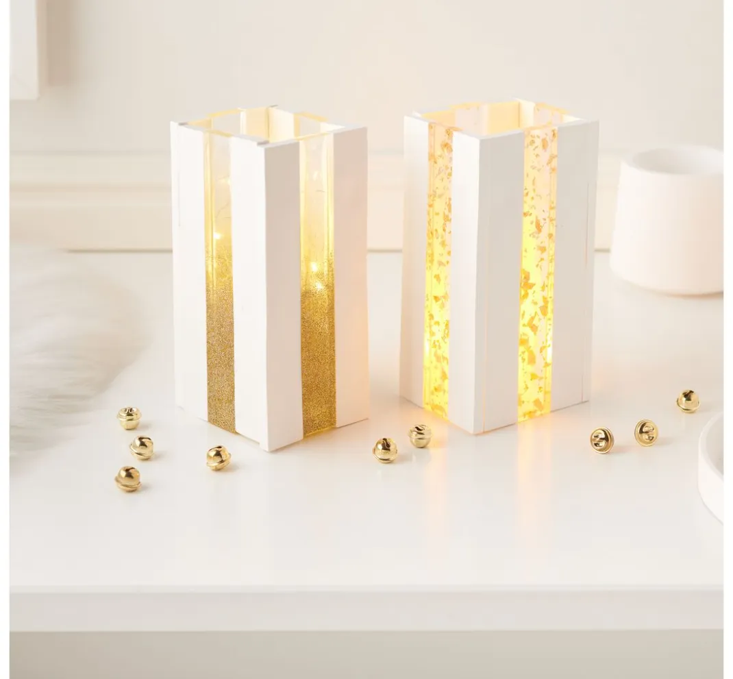 VBS Led-Kerzen & Led-Teelichte|Laterne Basteln>LED-Teelichter, 4 Stück