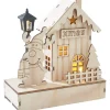 VBS Holz, Mdf & Pappmaché>Lichterhaus "Elch mit Laterne", inkl LED