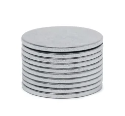 VBS Bastelzubehör>Magnete "Extra stark", flach, Ø 15 mm, 10 Stück