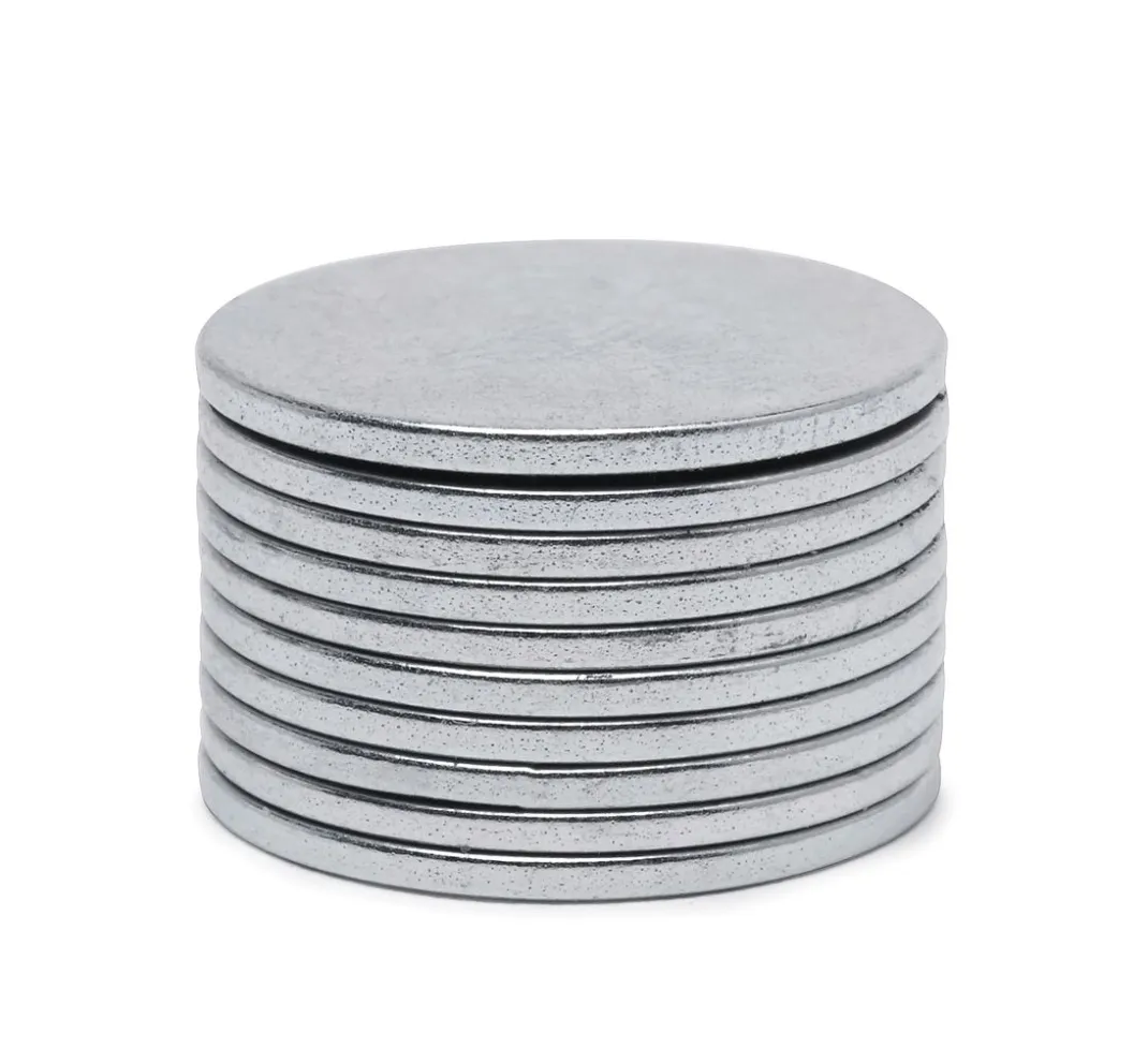 VBS Bastelzubehör>Magnete "Extra stark", flach, Ø 15 mm, 10 Stück