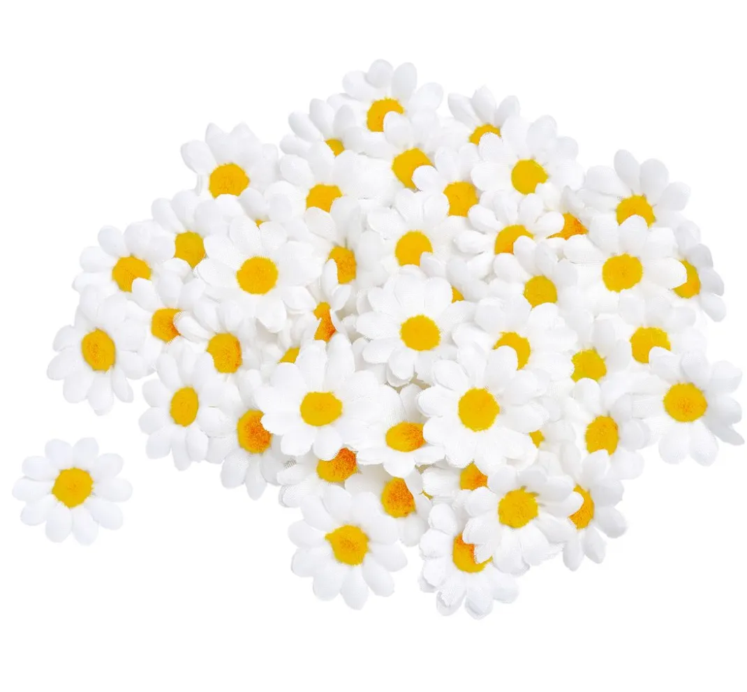 VBS Blumen|Streuteile>Margeritenblüten, 50 Stück