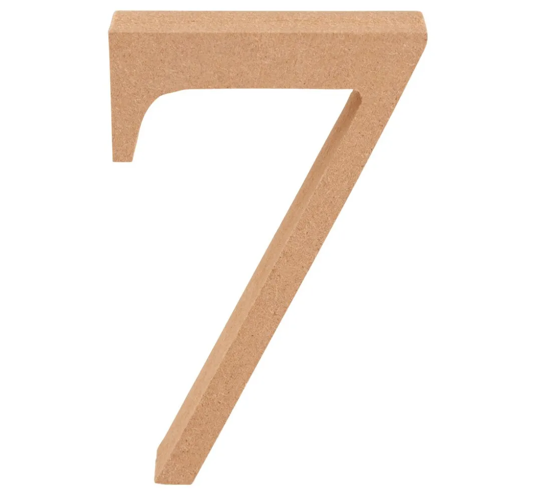 VBS Holz, Mdf & Pappmaché>MDF Zahl