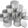 VBS XXL Seifen-Design|Naturkosmetik>VBS Metalldosen / Seifendosen "Rund", 12 Stück