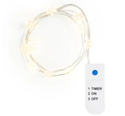 VBS Lichterketten>Micro-LED-Lichterkette "Stern", 10 LEDs, mit Timer