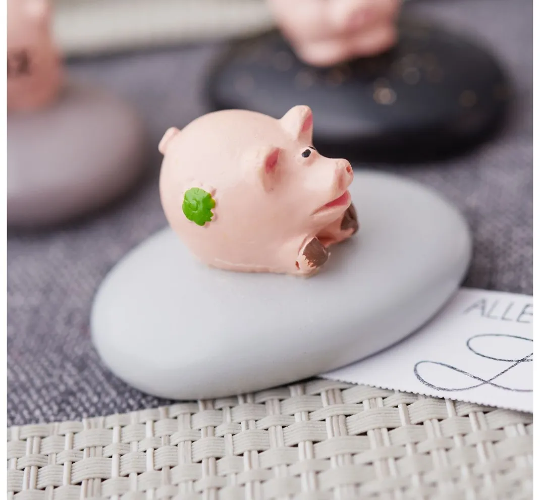 VBS Dekofiguren & -Objekte>Mini Figur "Glücksschweinchen"