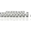 VBS XXL Glasgravur|Glas- & Porzellanmalerei>VBS Mini Gläschen mit Schraubdeckel, 40 Stück