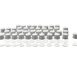VBS XXL Glasgravur|Glas- & Porzellanmalerei>VBS Mini Gläschen mit Schraubdeckel, 40 Stück