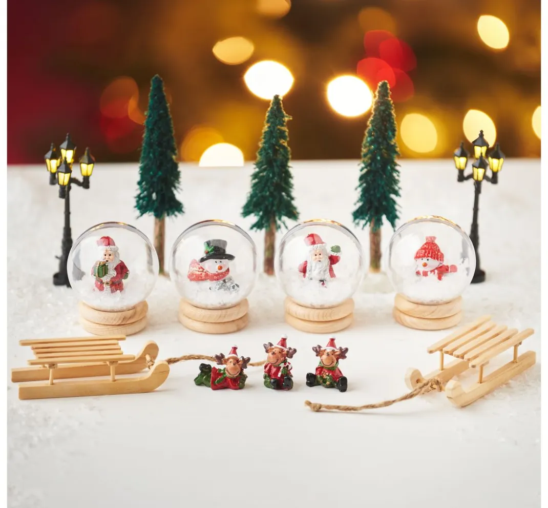 VBS Dekofiguren & -Objekte>Mini Santa "Bescherung"