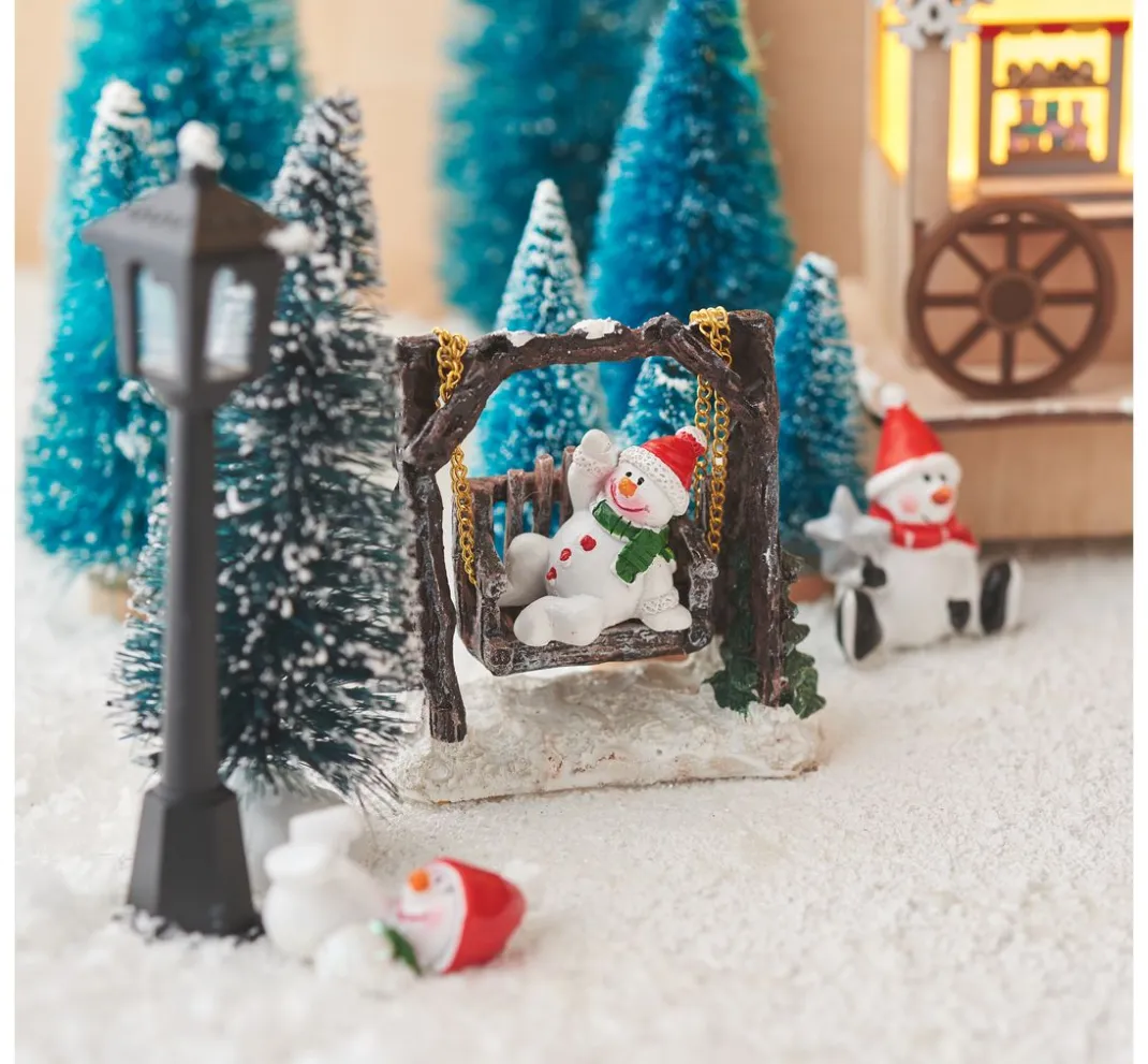 VBS Dekofiguren & -Objekte>Mini Schneemann "Stuart"