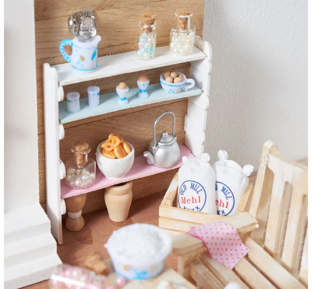 VBS Miniaturen|Holz, Mdf & Pappmaché>Miniatur Sitzbank "Sam"