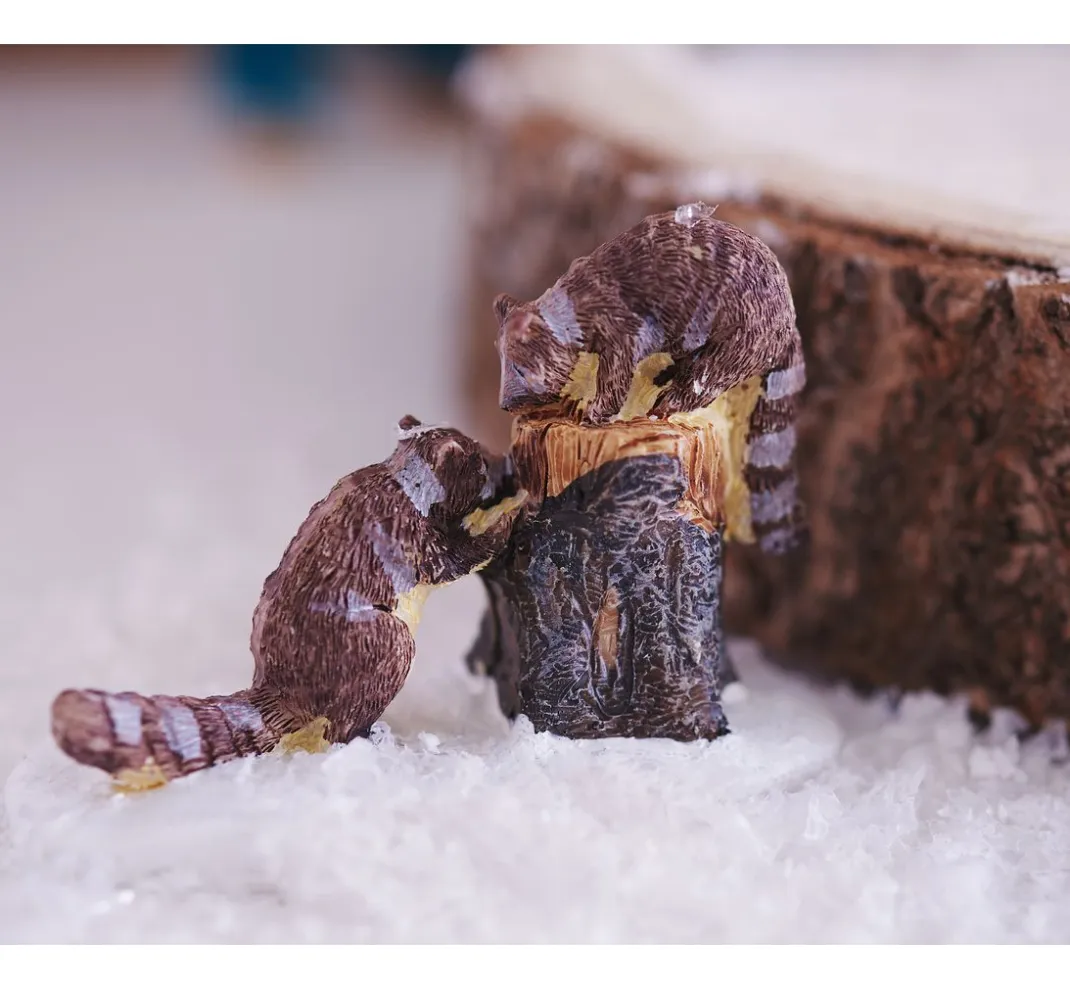 VBS Miniaturen|Dekofiguren & -Objekte>Miniaturen-Set "Weihnachten im Wald"