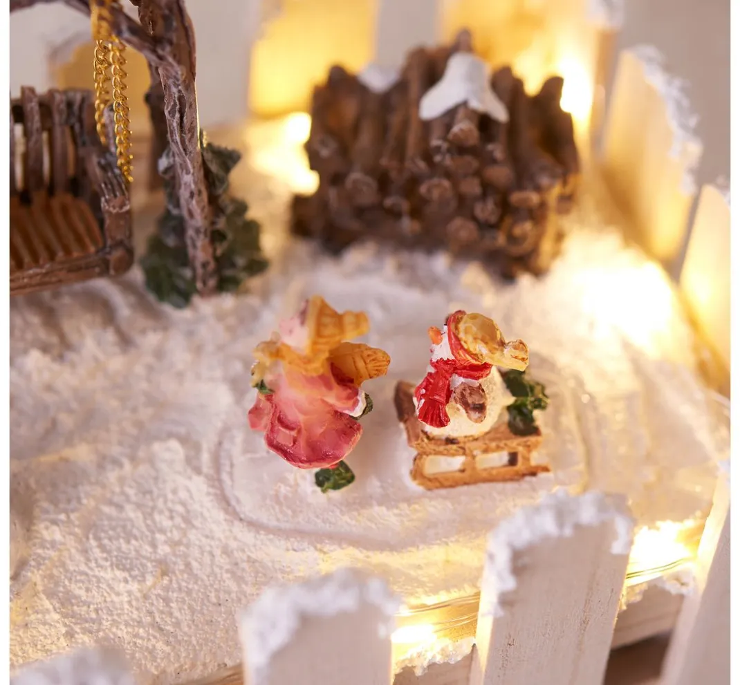 VBS Miniaturen|Dekofiguren & -Objekte>Miniaturen-Set "Winter"