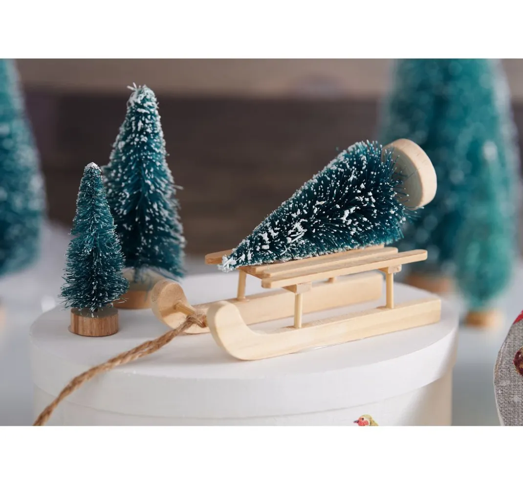 VBS Miniaturen|Dekofiguren & -Objekte>Miniatur-Schlitten "Delme"