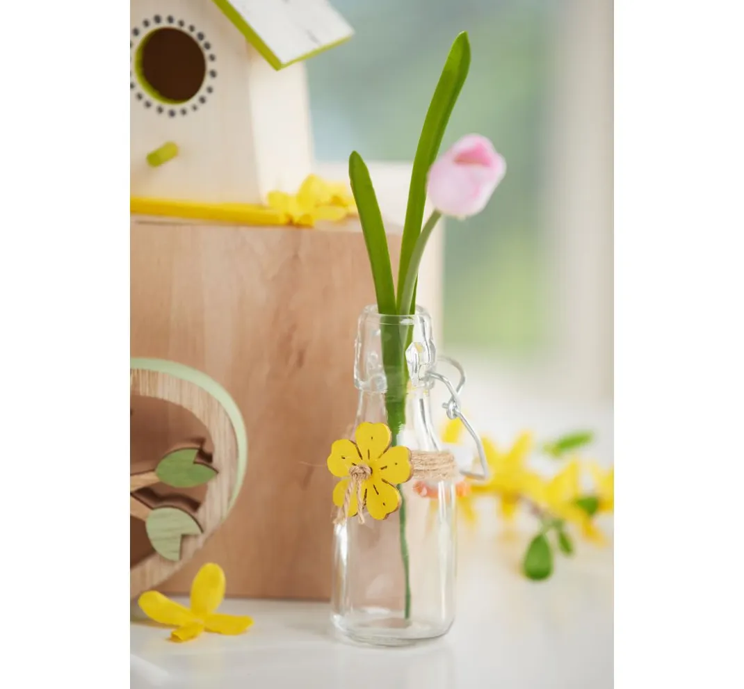 VBS Glasgravur|Glas- & Porzellanmalerei>Mini-Bügelflaschen, 4 Stück