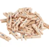 VBS Holz, Mdf & Pappmaché|Bastelzubehör>Mini-Holzklammern